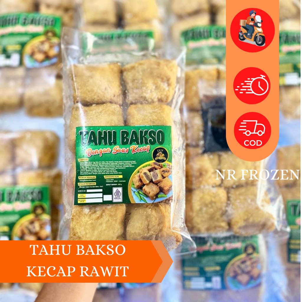 GKM TAHU BAKSO SAUS KECAP RAWIT ISI 8 N1917