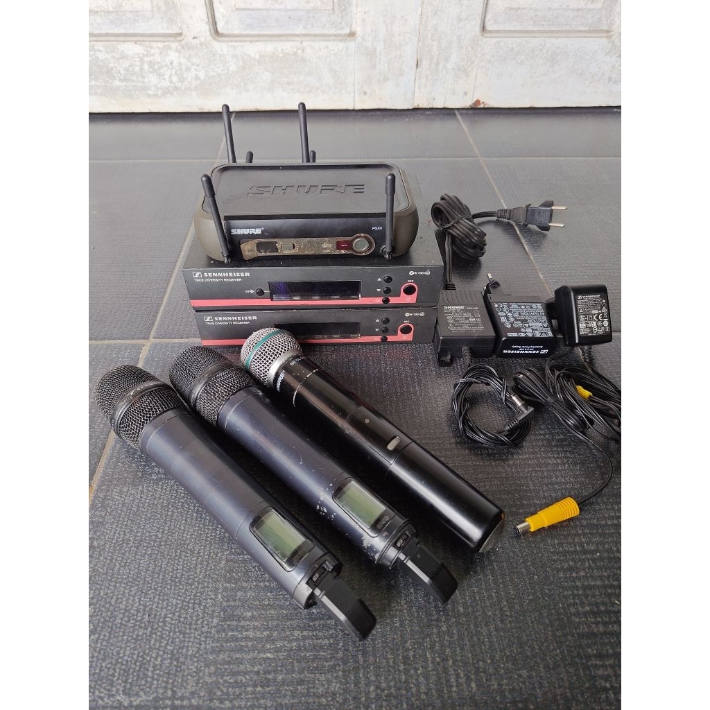 Mic Wireless Shure PGX4 Beta58 Ori NO KW