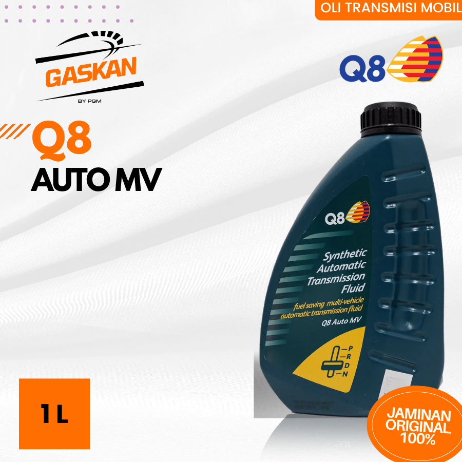 Oli Transmisi Matic Q8 Auto MV 1L (Dijamin Ori 100%)