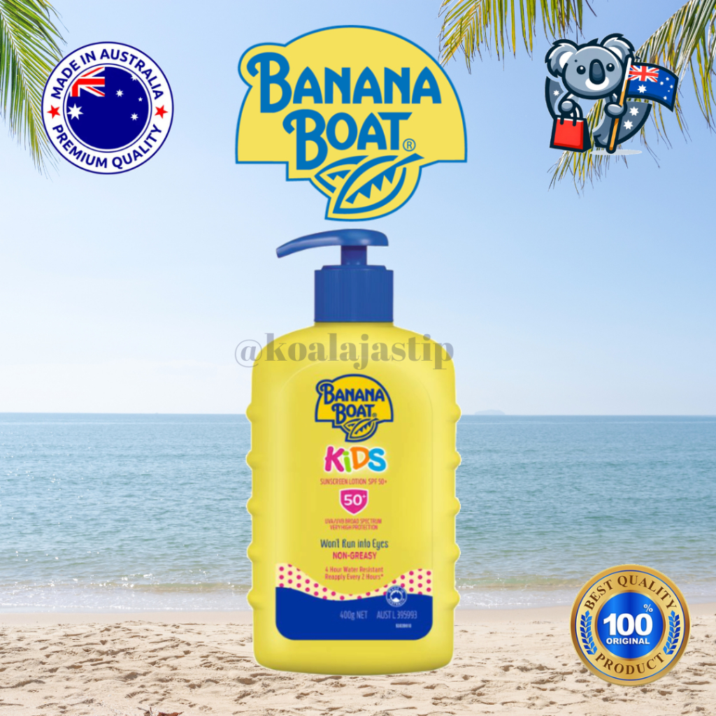 Banana Boat SPF 50+ Kids 400g Pump