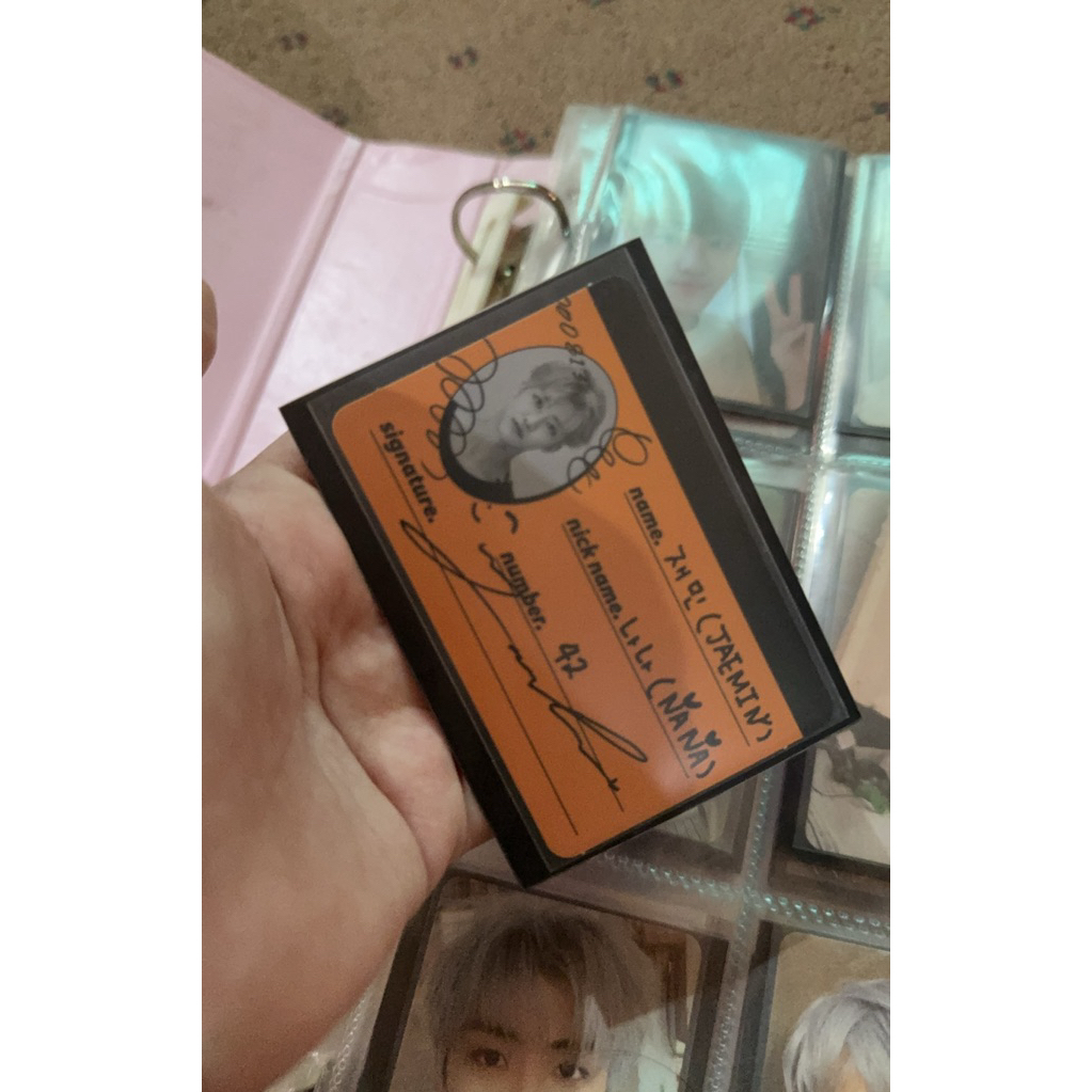 PHOTOCARD CREW CARD JAEMIN NCT WE GO UP