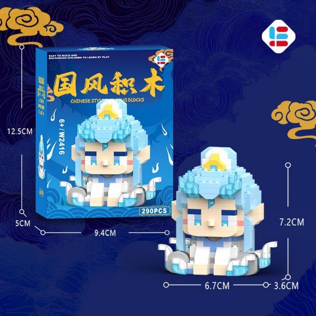 Nezha Aobing Building Block-Brick- Lego- Nezha Series