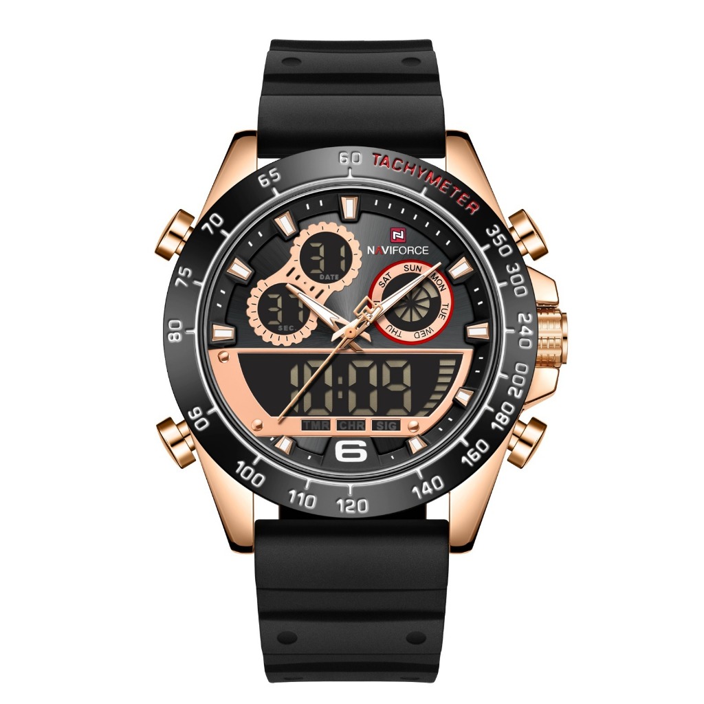 DT_Jam Tangan Pria NAVIFORCE 9188 NF9188 SPORT, WATER RESISTANCE ORIGINAL