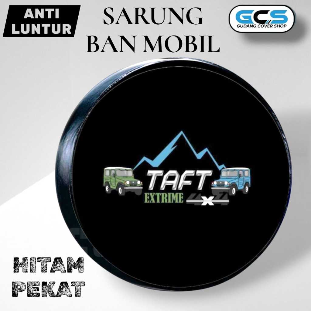 Pelindung Ban Mobil Taft Untuk Ban Serep Belakang Bahan Awet Cocok Untuk Mobil Harian Maupun Offroad
