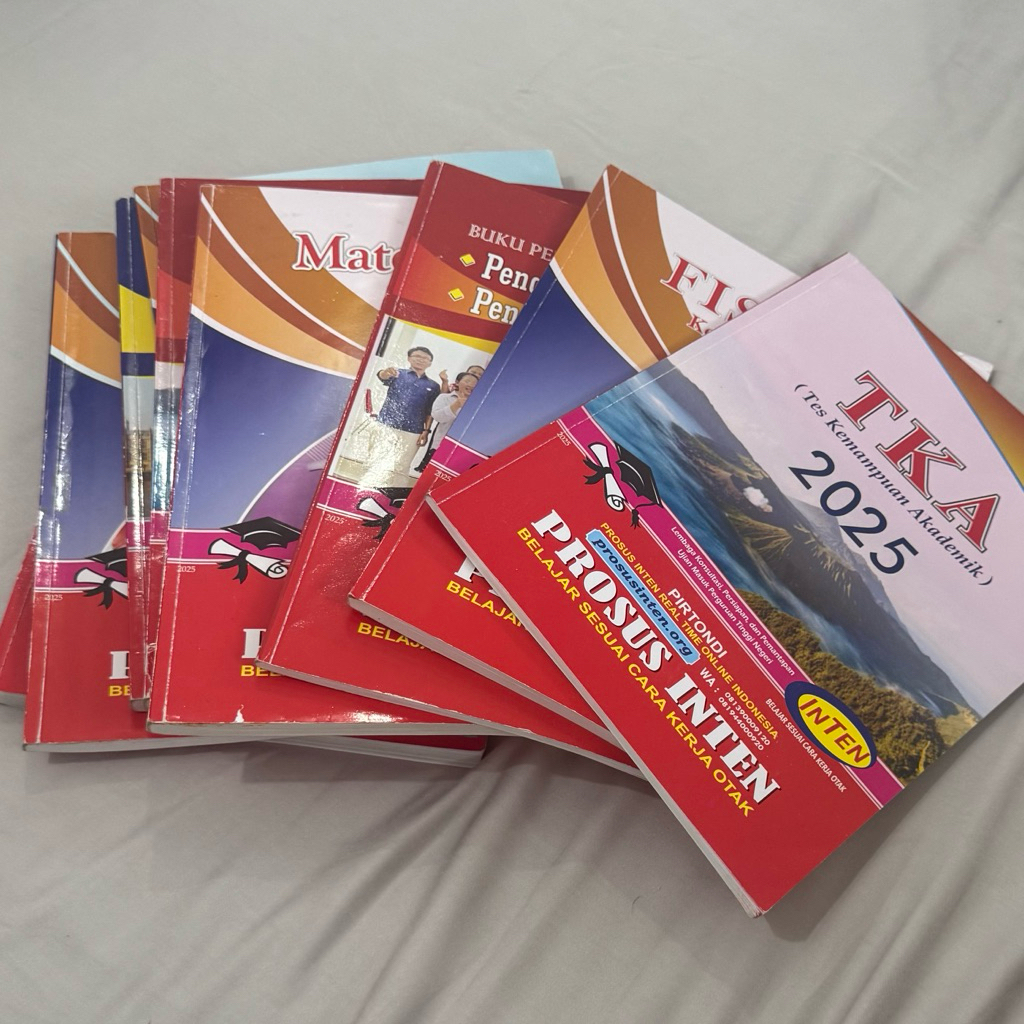 Buku Inten IPA, Intensif, Progress Try Out 1-8 2025/2026