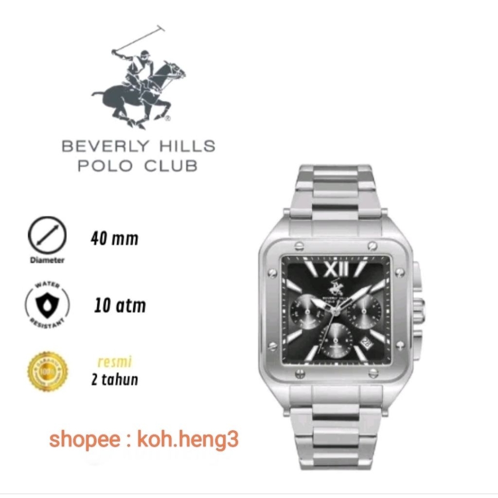 jam tangan pria brand polo