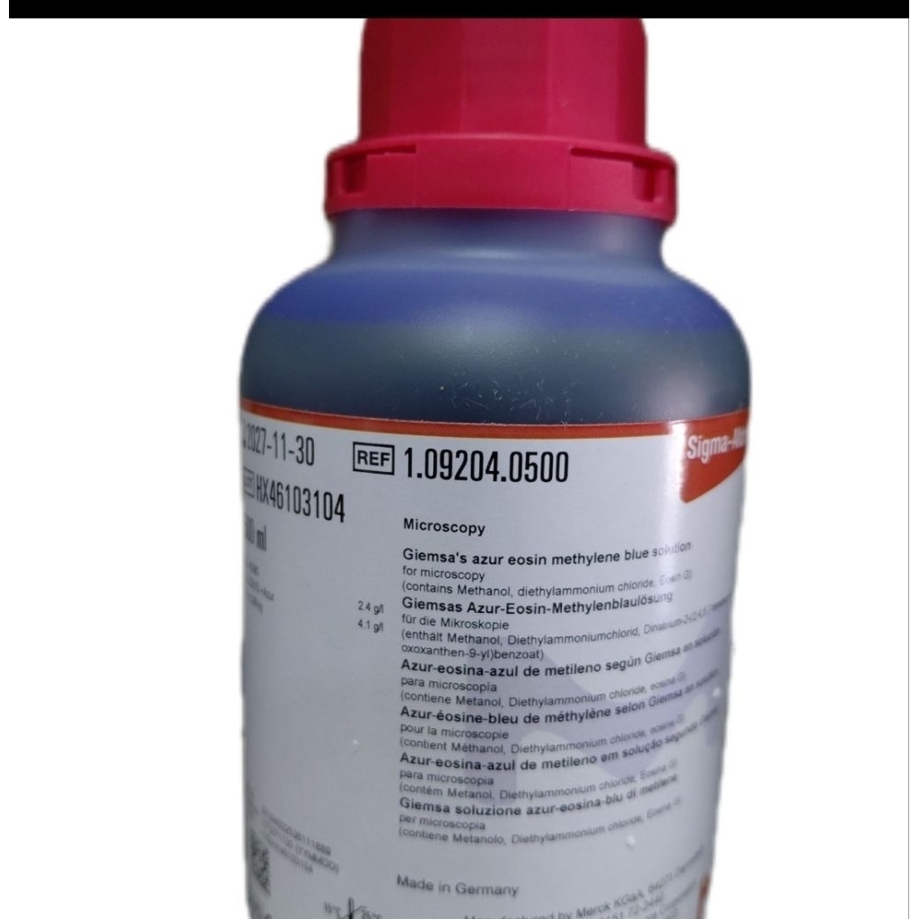 Giemsa's azur for microscopy 500 ml