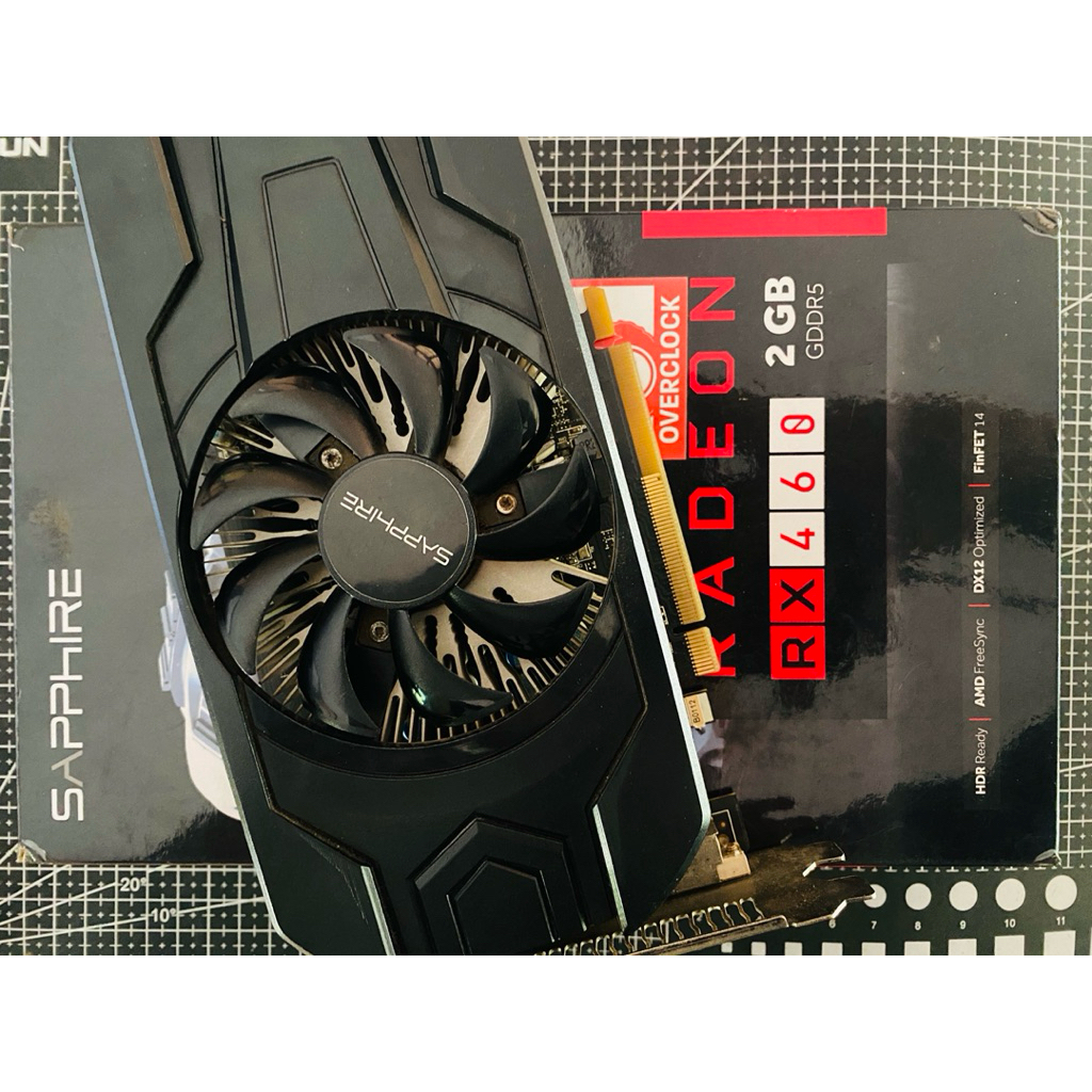 VGA RX 460 2GB GDDR 5 & box minus