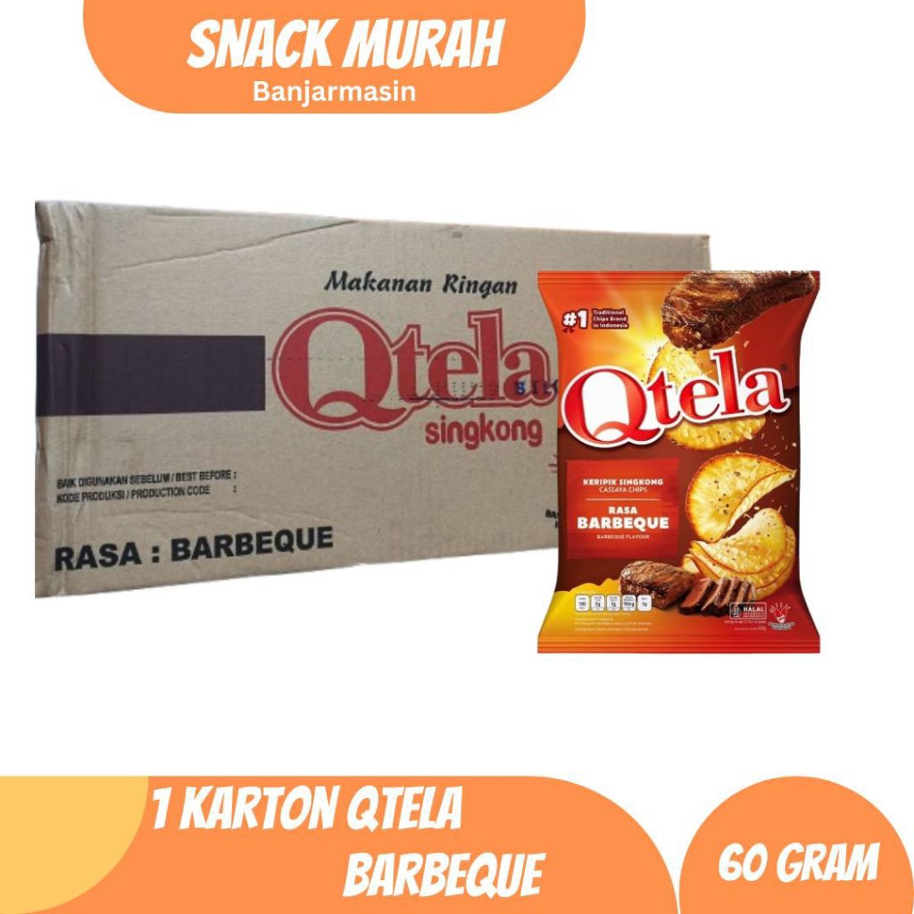 Qtela Barbeque 1 Karton 60 gr-30 pcs