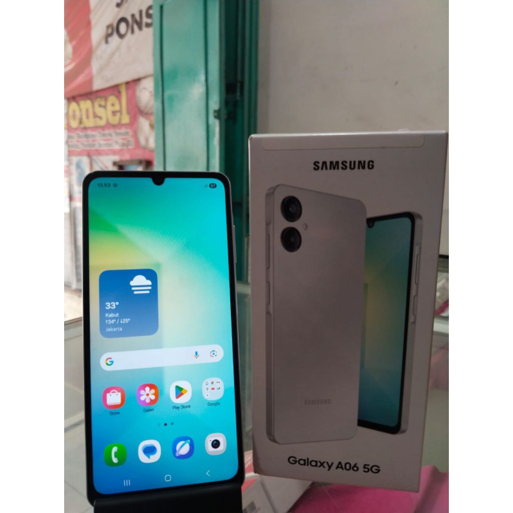 HP SECOND MURAH BERGARANSI SAMSUNG A06 5G RAM 6/128 LCD ORIGINAL KOTAK