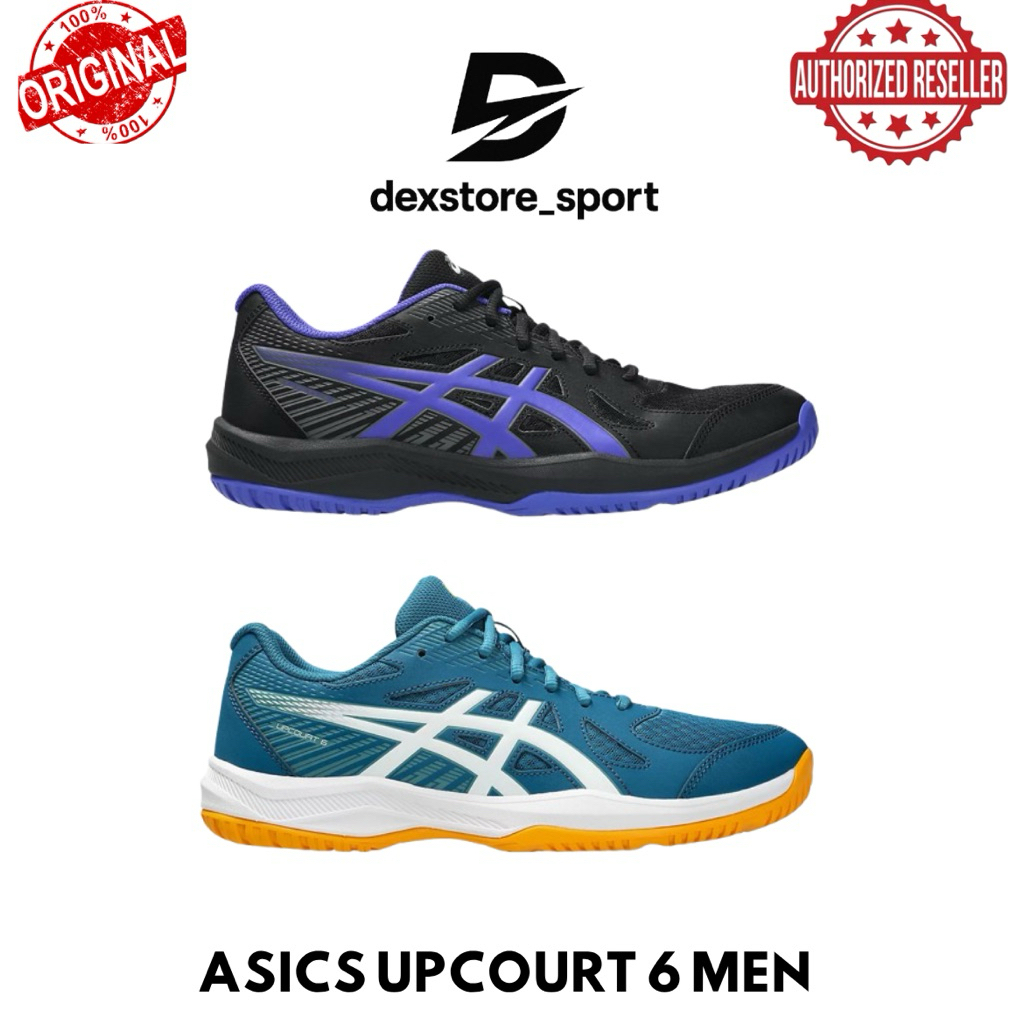 Sepatu Padel Tennis Badminton Asics Upcourt 6 Men
