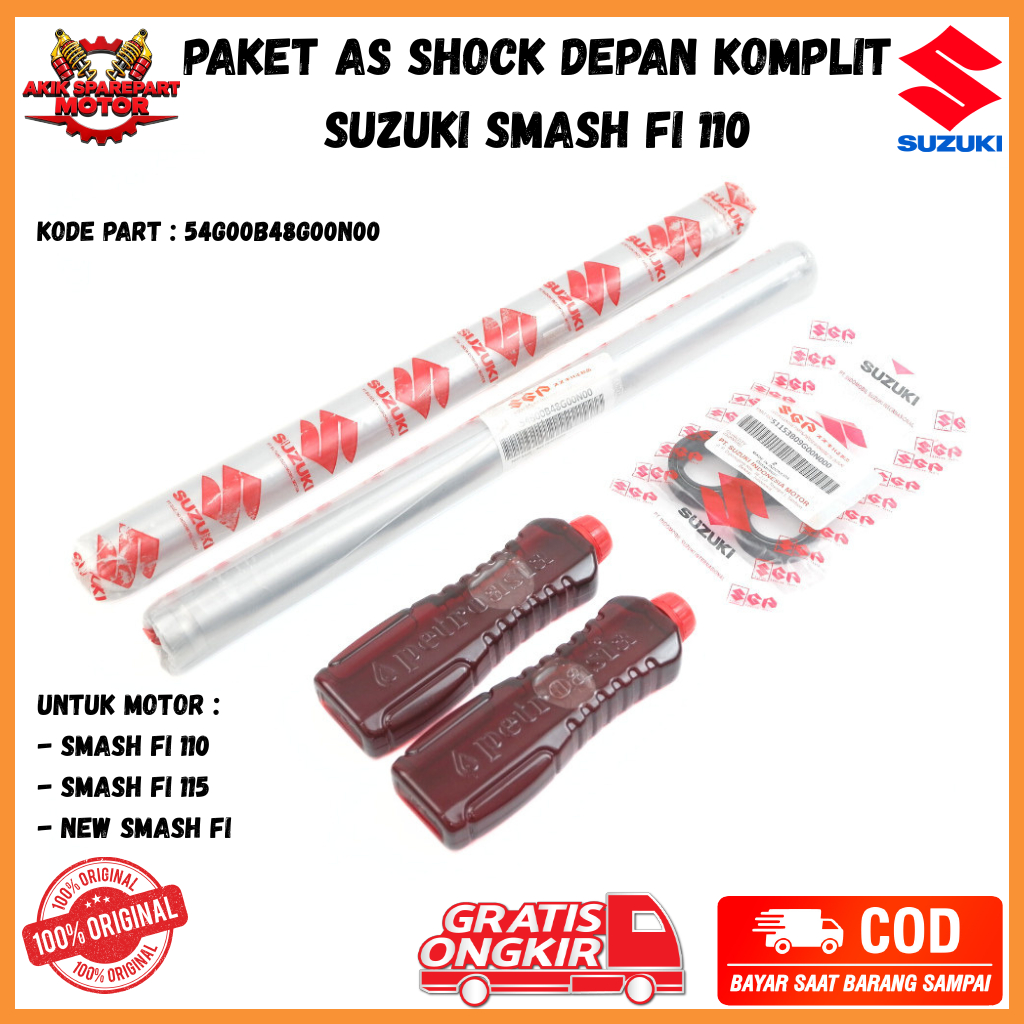 as sok smash fi - sok depan smas baru dan lama Smash Fi 110 - 115 KLIP - 54G00B48G00N00 Original aki