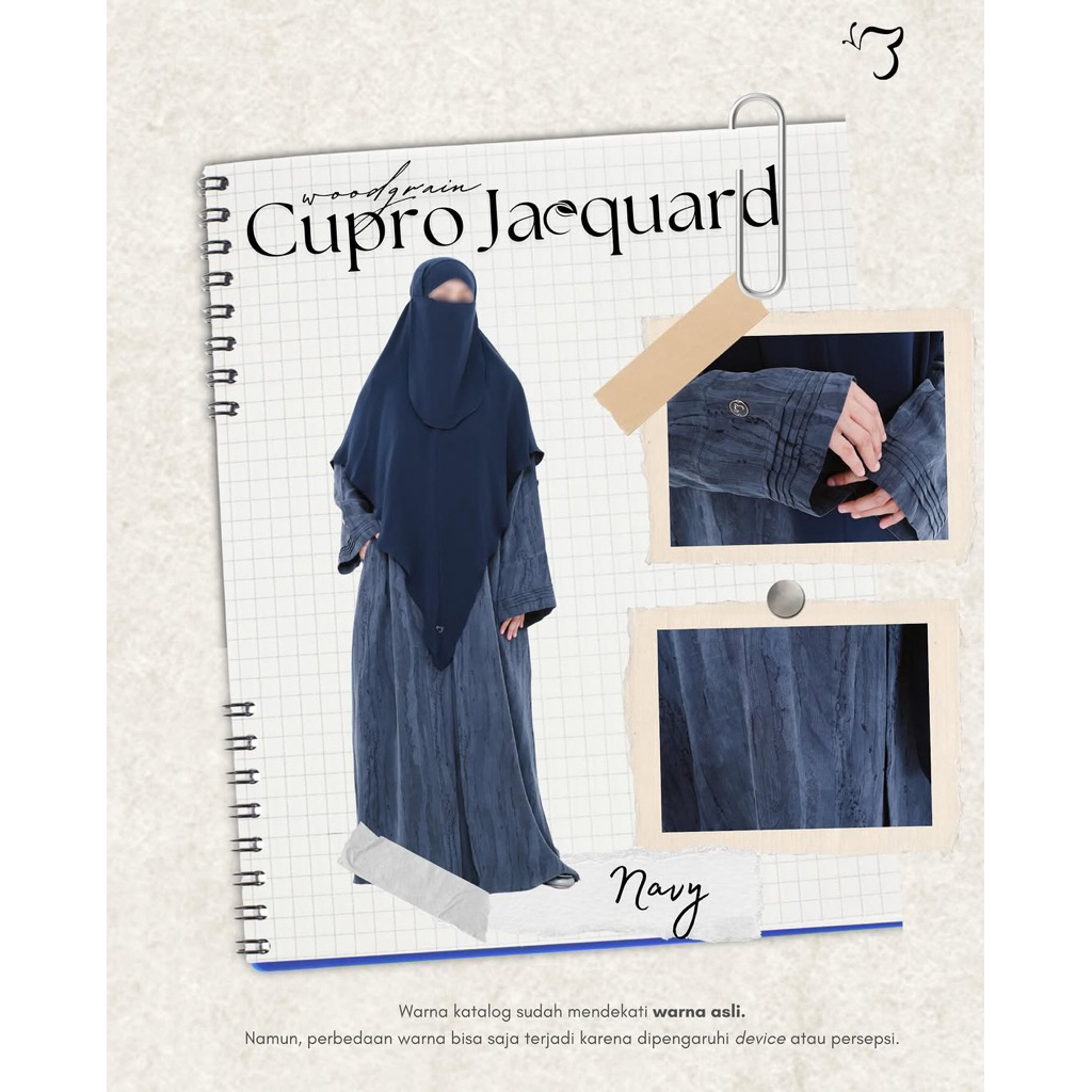 BONAVISTA ABAYA LOOSE CUPRO JACQUARD