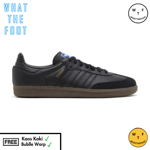 Samba OG 'Triple Black Gum'