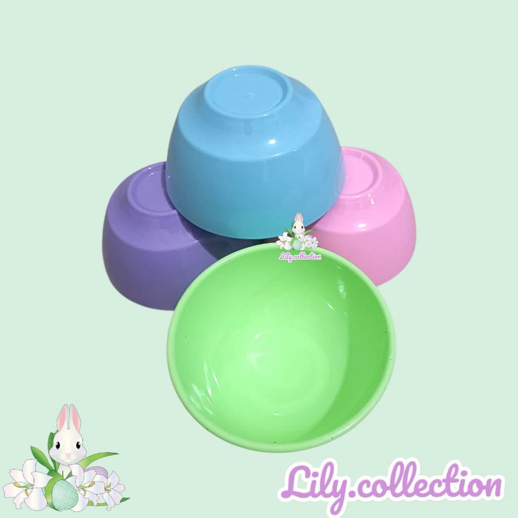 MANGKOK KECIL SEMI MELAMIN | MANGKOK KUAH MELAMIN | MANGKOK MELAMIN ANAK LILYCOLLECTION