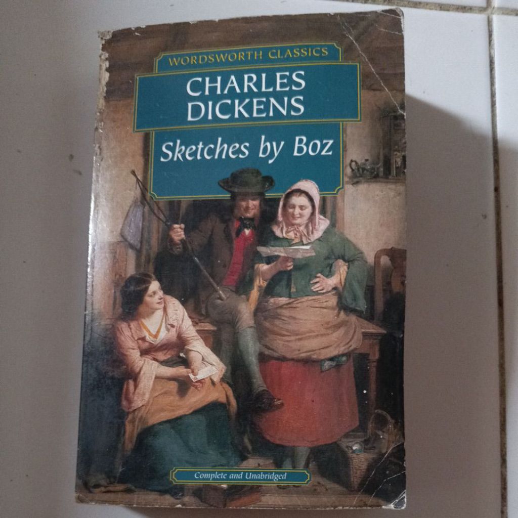 BUKU IMPORT CHARLES DICKENS SKETCHES BY BOZ
