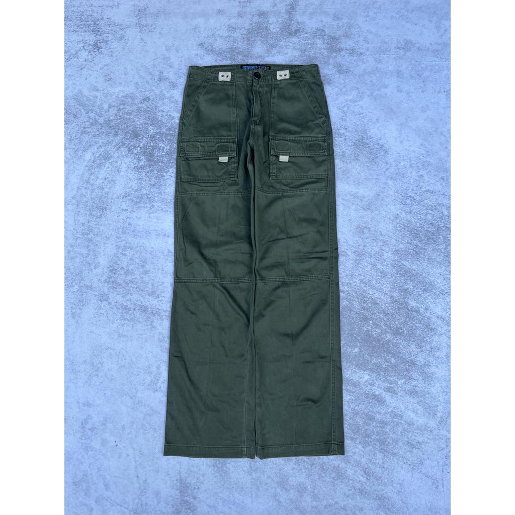 CELANA CARGO BIG STROKE JEANS SECOND MURAH