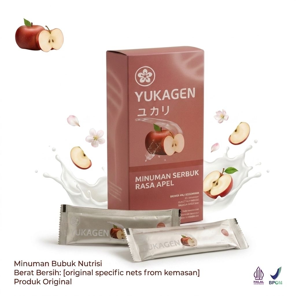 Yukagen Minuman Collagen Premium 5 Sachet BPOM Halal