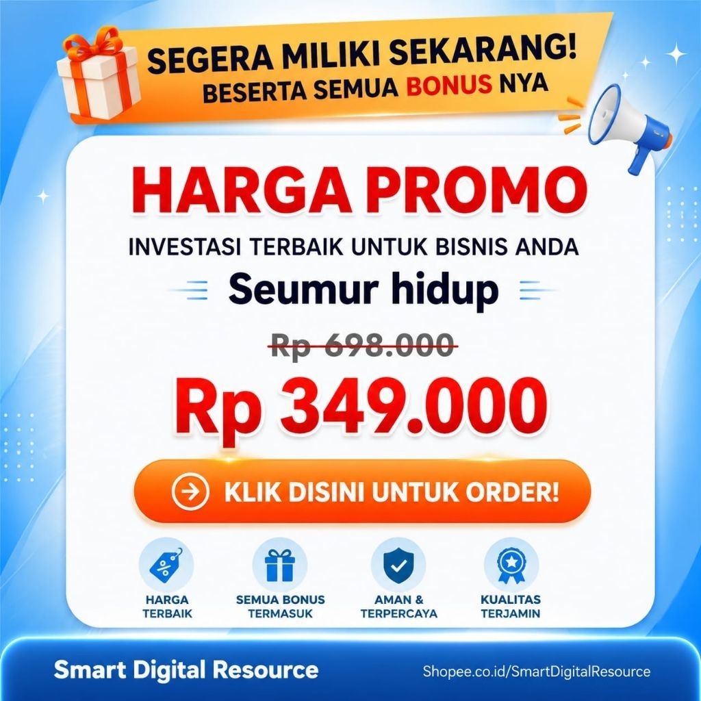 SOFTWARE APLIKASI SUPER FOLLOW SHOPEE UPDATE TERBARU DIGITAL MARKETING PELUANG USAHA ONLINE INTERNET