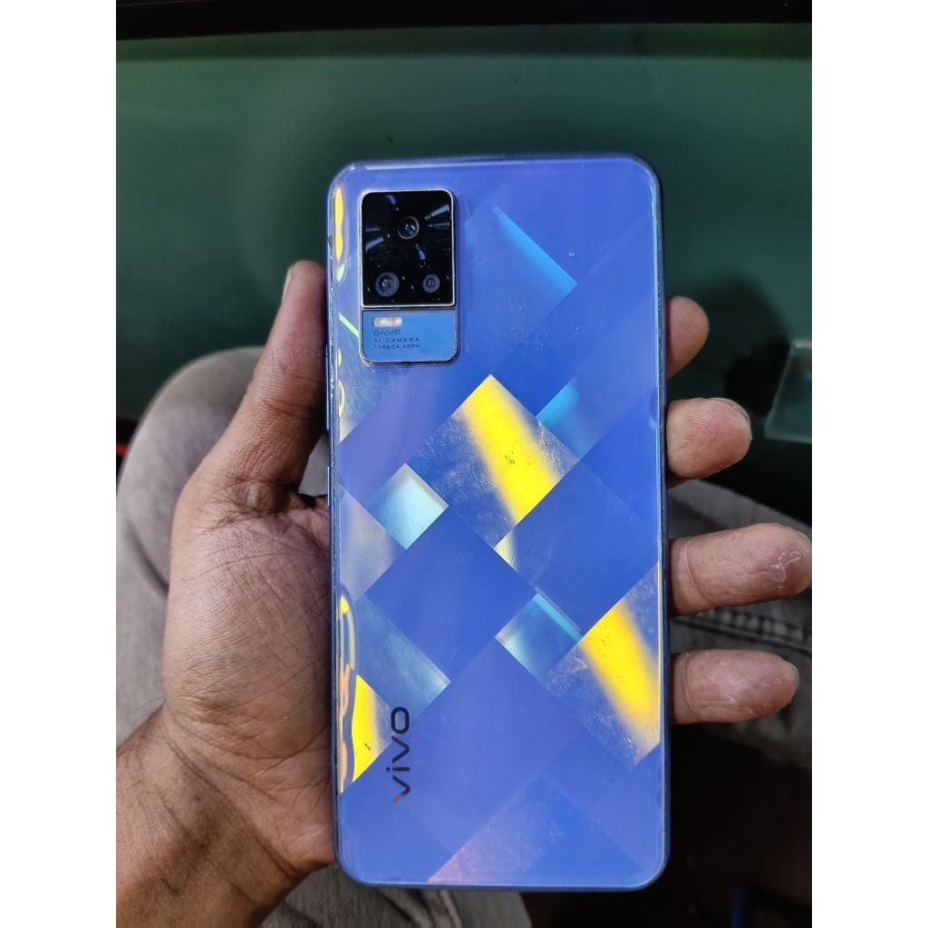 Vivo V21 ram 8/128 hp cas ori, backdoor benggang normal semua