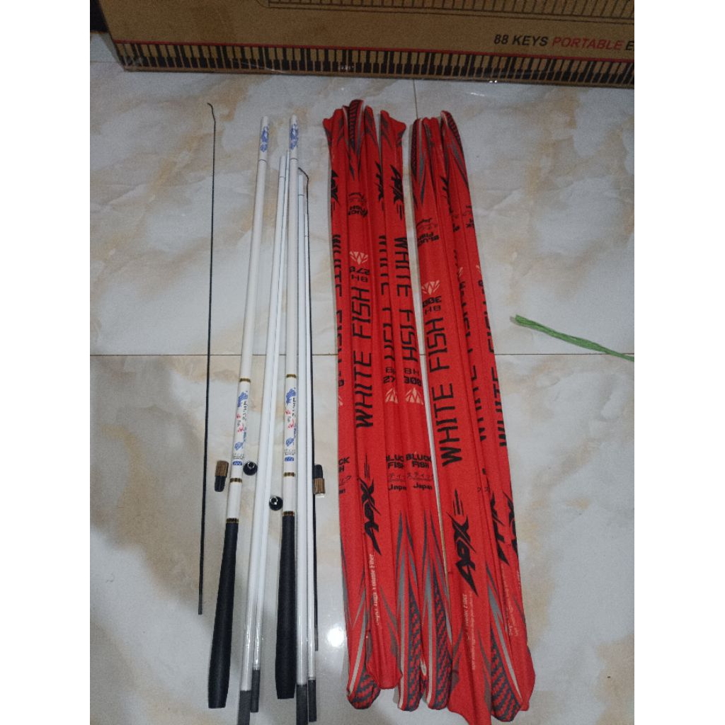 TEGEK WHITE FISH UK 270 300.  harga sudah termasuk paking pvc