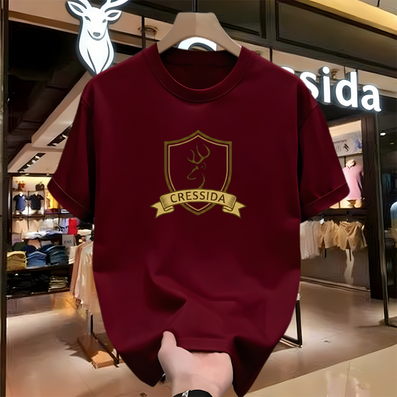 Kaos Distro CRESSIDA Fashion Pria Wanita Unisex Bahan Katun Combed Adem Nyaman Model Lengan Pendek T