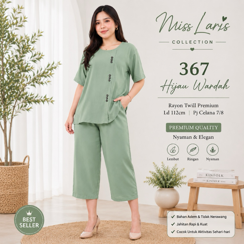 setelan katun twill tebal 05