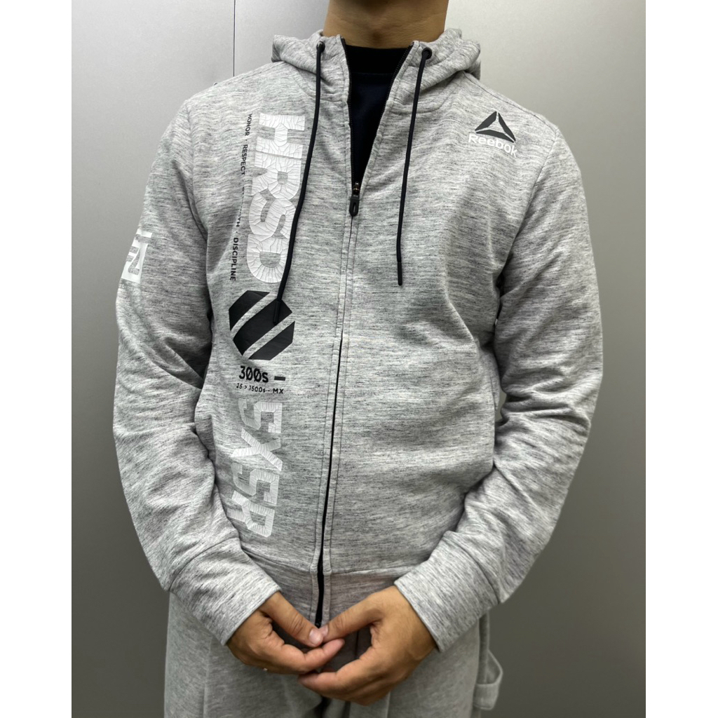 Reebok x UFC Zip-Up Pullover Hoodie