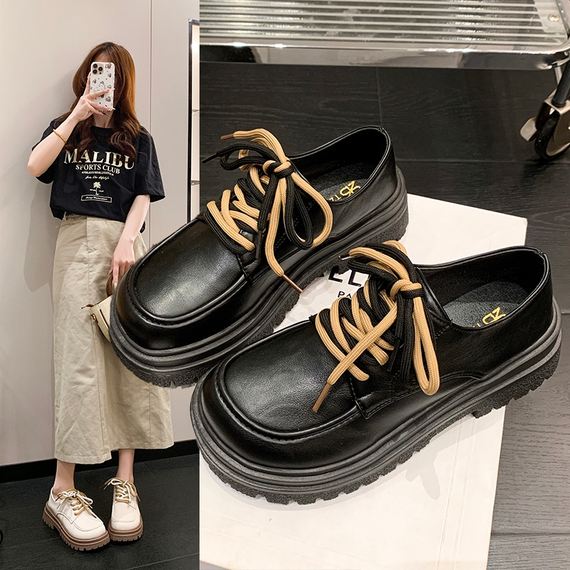 TERLARIS TZS Zenzy Haeyeon Shoes - Sepatu Oxford Wanita - Sepatu Docmart Wanita - Sepatu Wanita