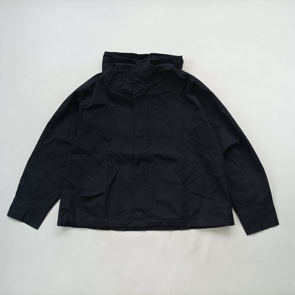Opaque clip parka oversize M wanita H023
