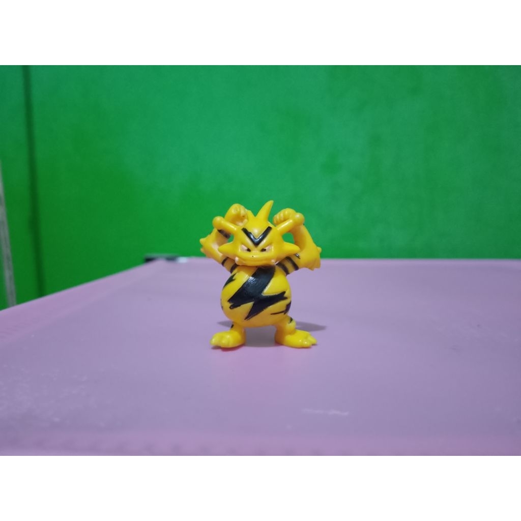 Figure POKEMON - ELECTABUZZ - Murah Retro Vintage Rare Koleksi Mainan Anak Anak Nostalgia Jadul Anim
