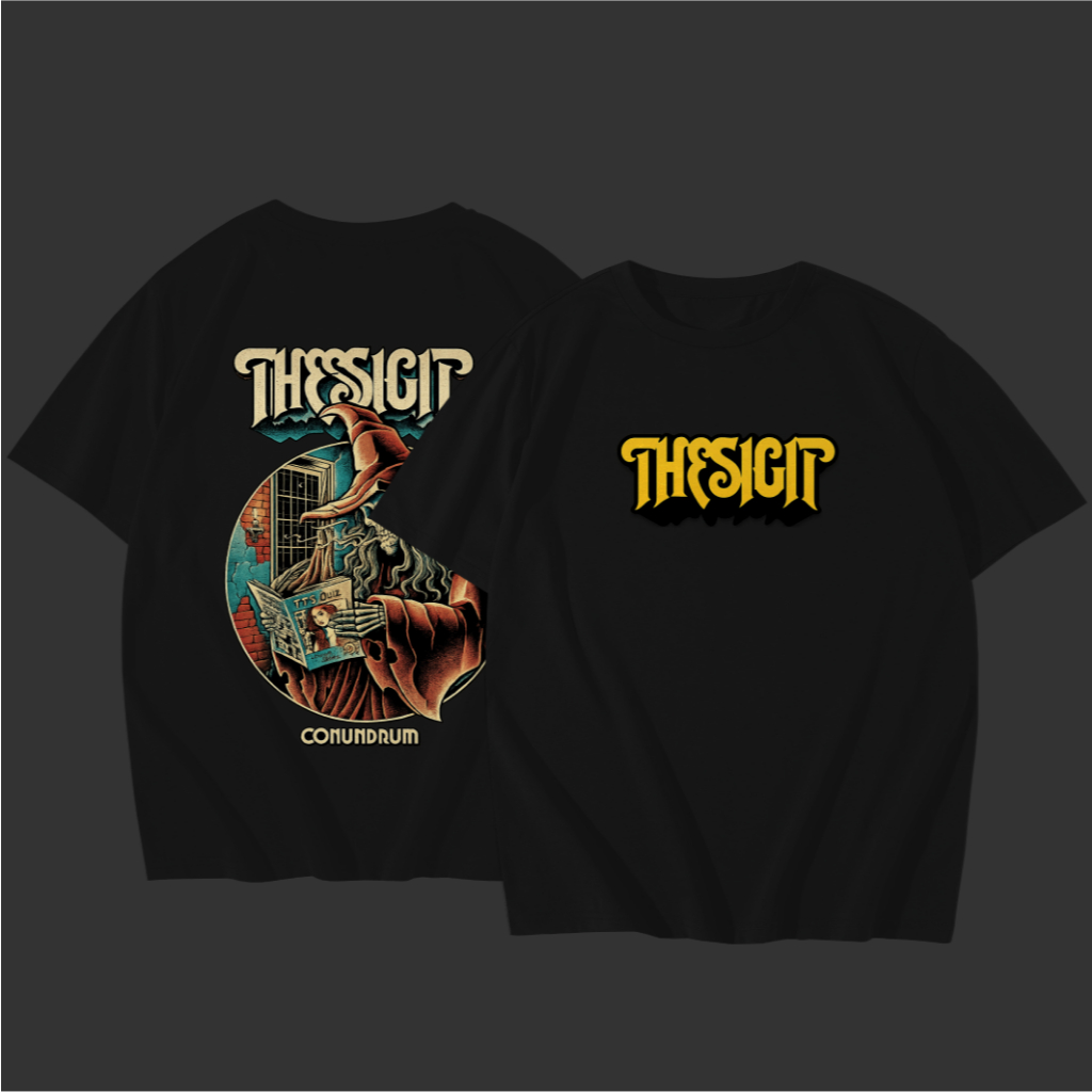 THE SIGIT CONUNDRUM TSHIRT KAOS THE SIGIT CONUNDRUM DISTRO STREETWEAR CREWNECK