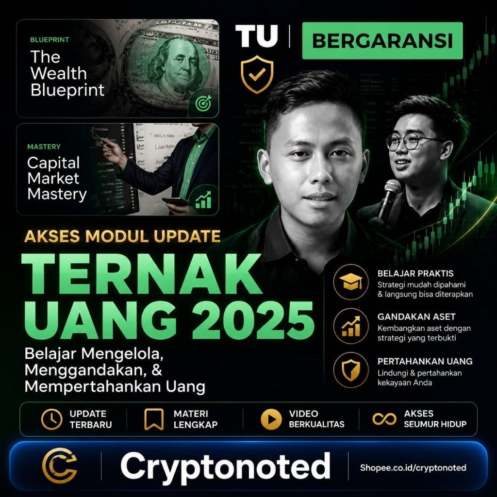 Ternak Uang 2025 Belajar Mengelola, Menggandakan, & Mempertahankan Uang