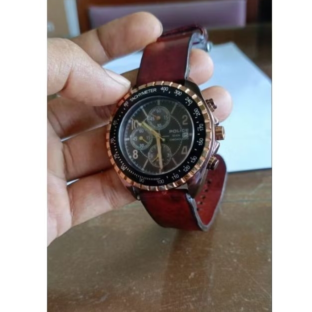 jam tangan police 10962J original