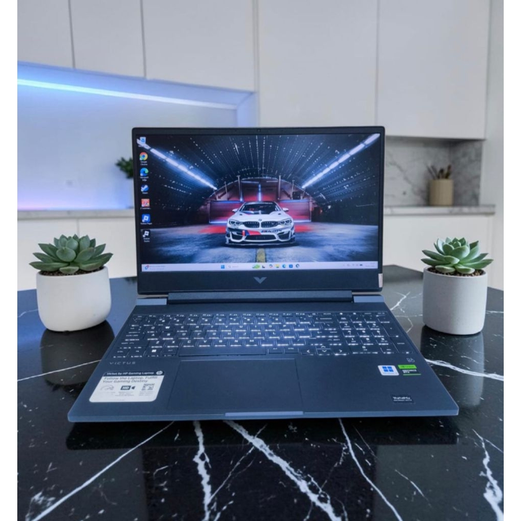 Laptop HP VICTUS NVIDIA RTX 2050 SSD 512Gb RYZEN 7 DUAL VGA