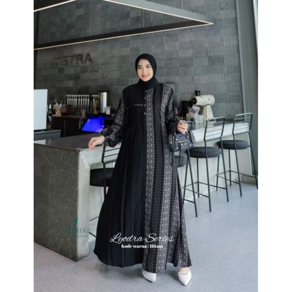 Gamis Lyodra Dress Abaya premium ori by mumtaz