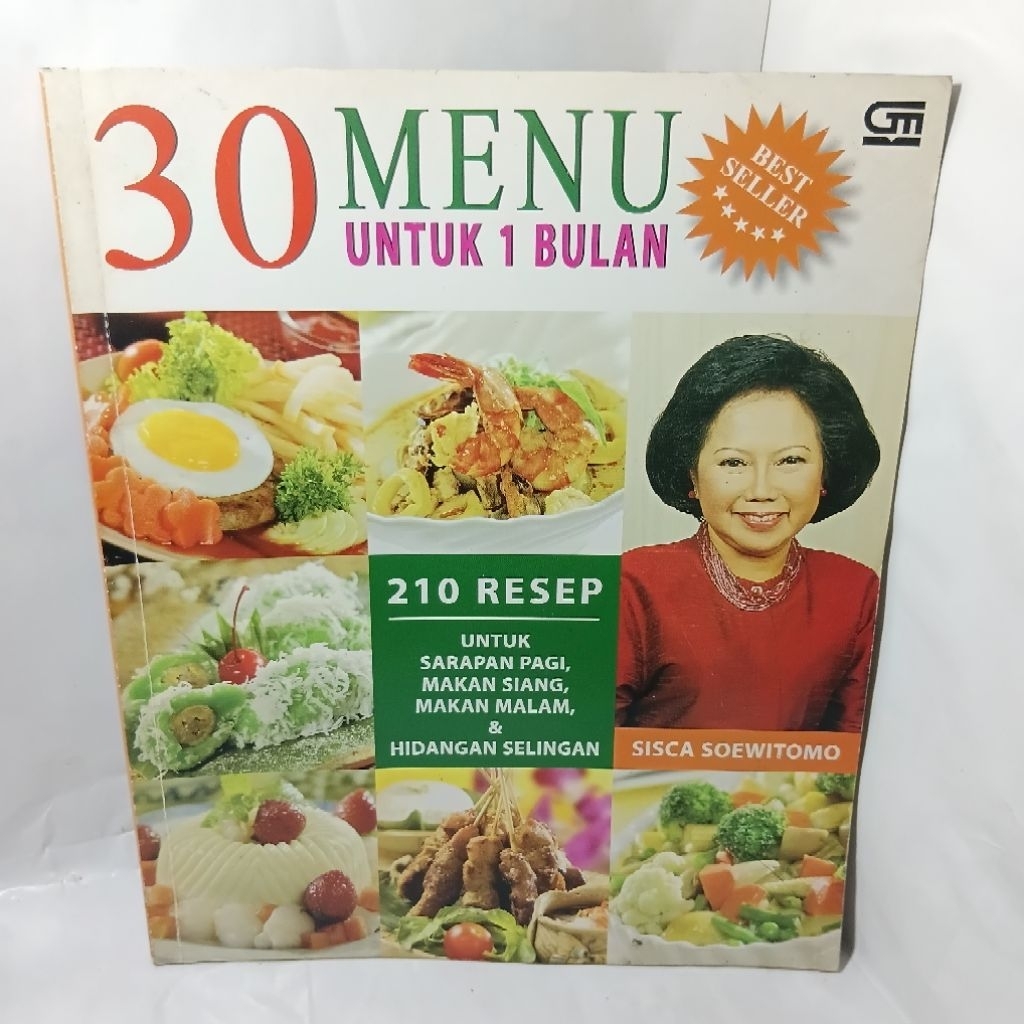 30 Menu Untuk Satu Bulan - 210 Resep Oleh Sisca Soewitomo