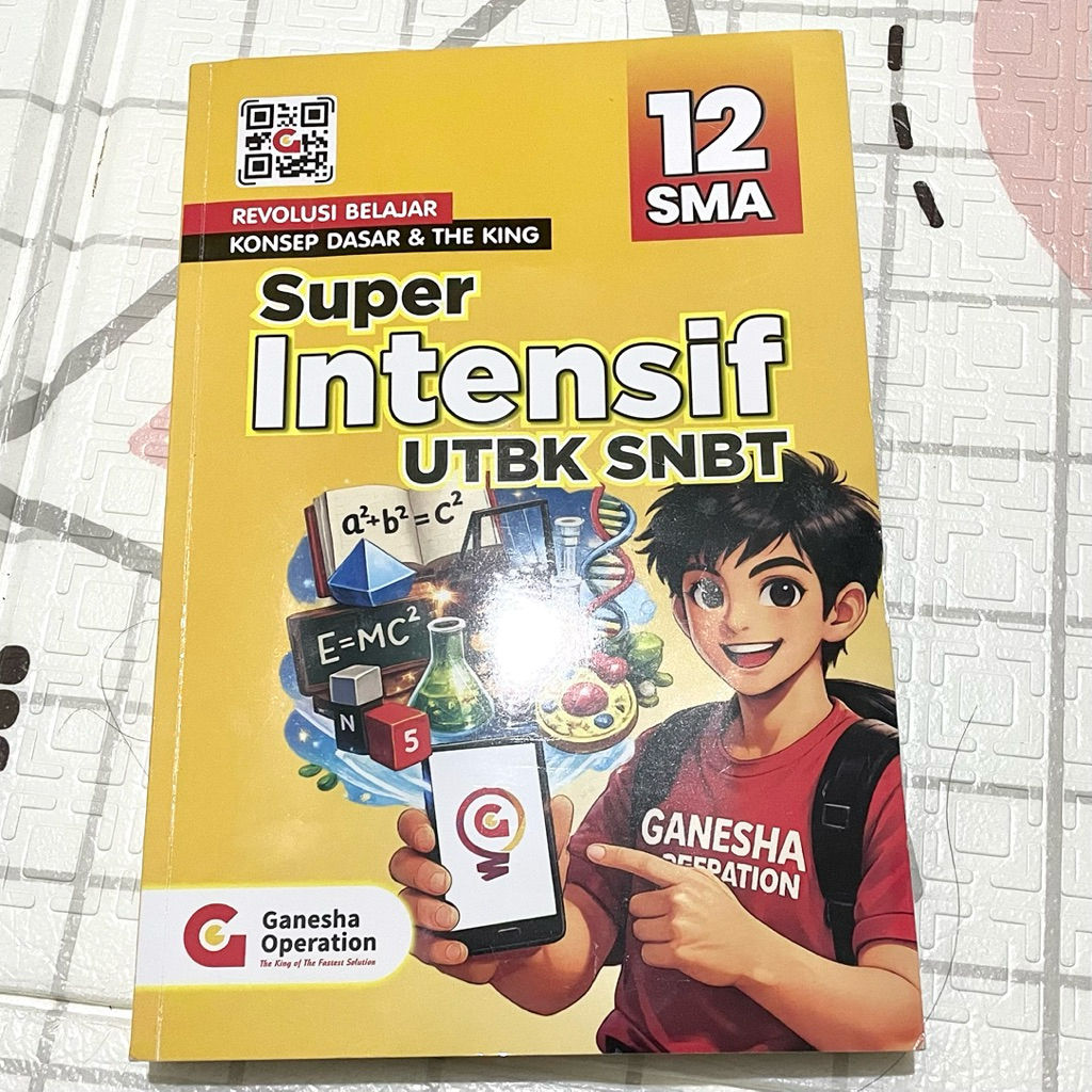 ORIGINAL Buku Ganesha Operation Super Intensif 2026 Persiapan SNBT UTBK