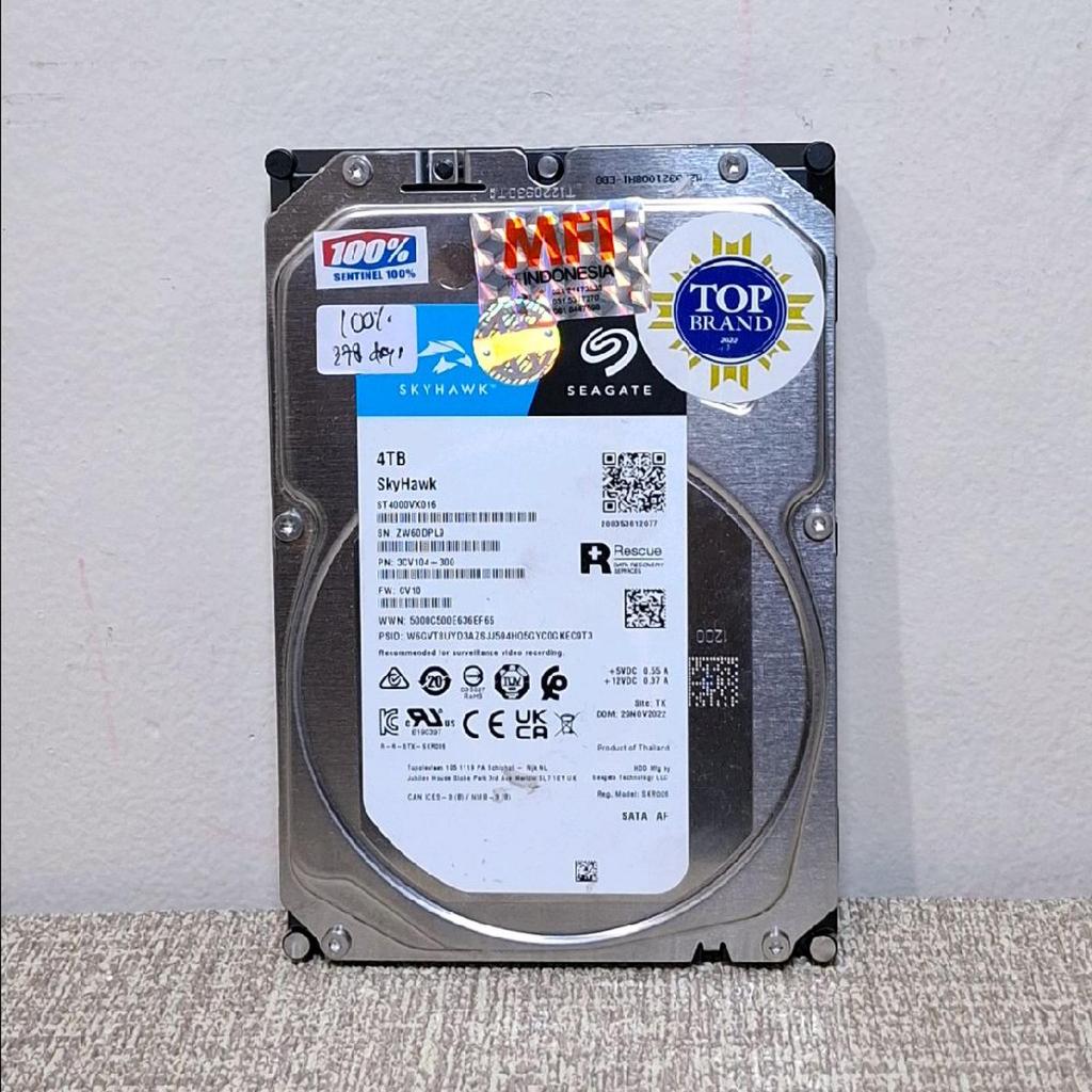 Hardisk Seagate 4TB || Seagate Skyhawk 4TB - Seagate Barracuda 4TB Harddisk HDD Internal