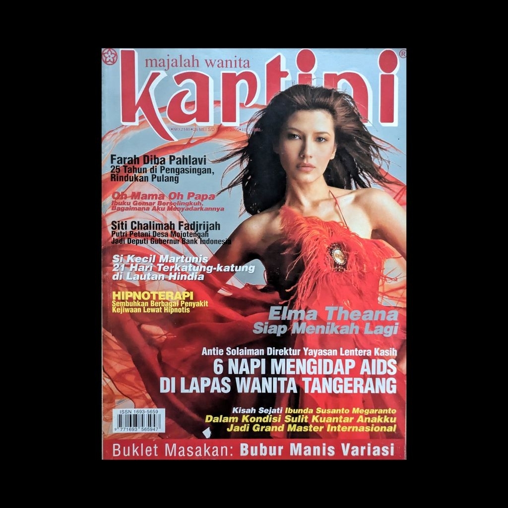 Majalah Kartini, No. 2140/2005 - Cover: Tamara Bleszynski // Martunis - Katie Holmes - Heidy Yunus -