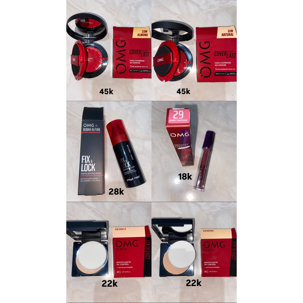 OMG Setting Spray, Liptint