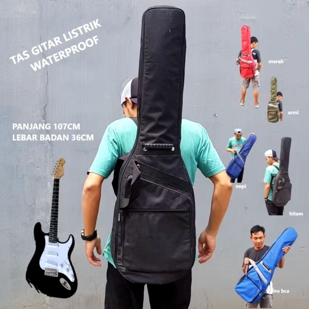 Tas Gitar Elektrik/softcase gitar elektrik