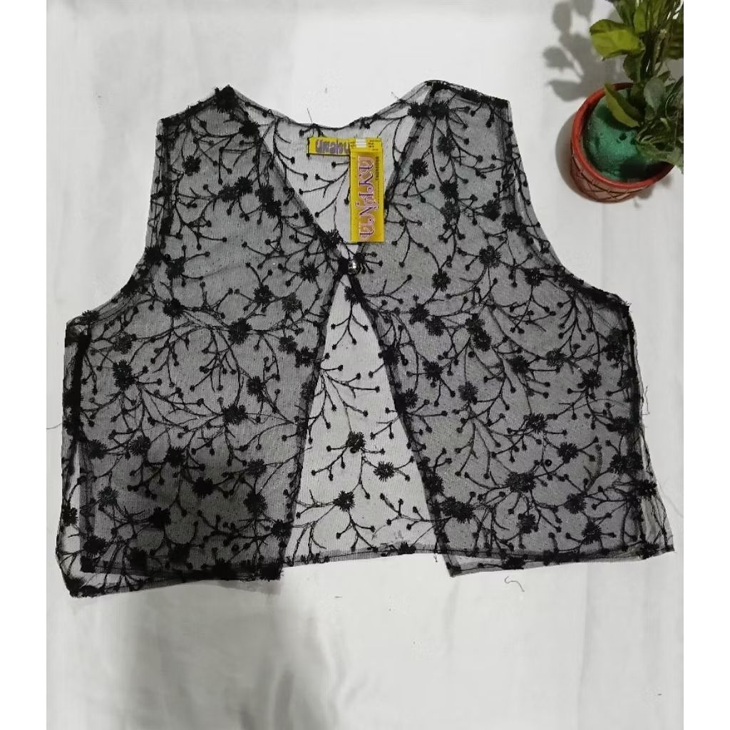 Vest brukat wanita/Rompi Brukat wanita dewasa/Rompi cantik/baju lebaran