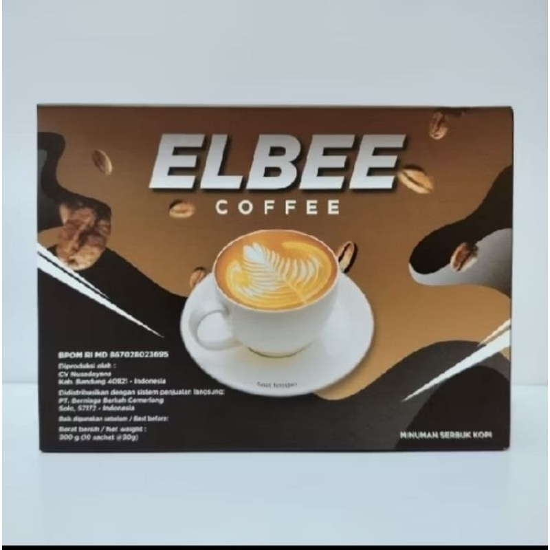 kopi elbee cofe 10 sachet Ori