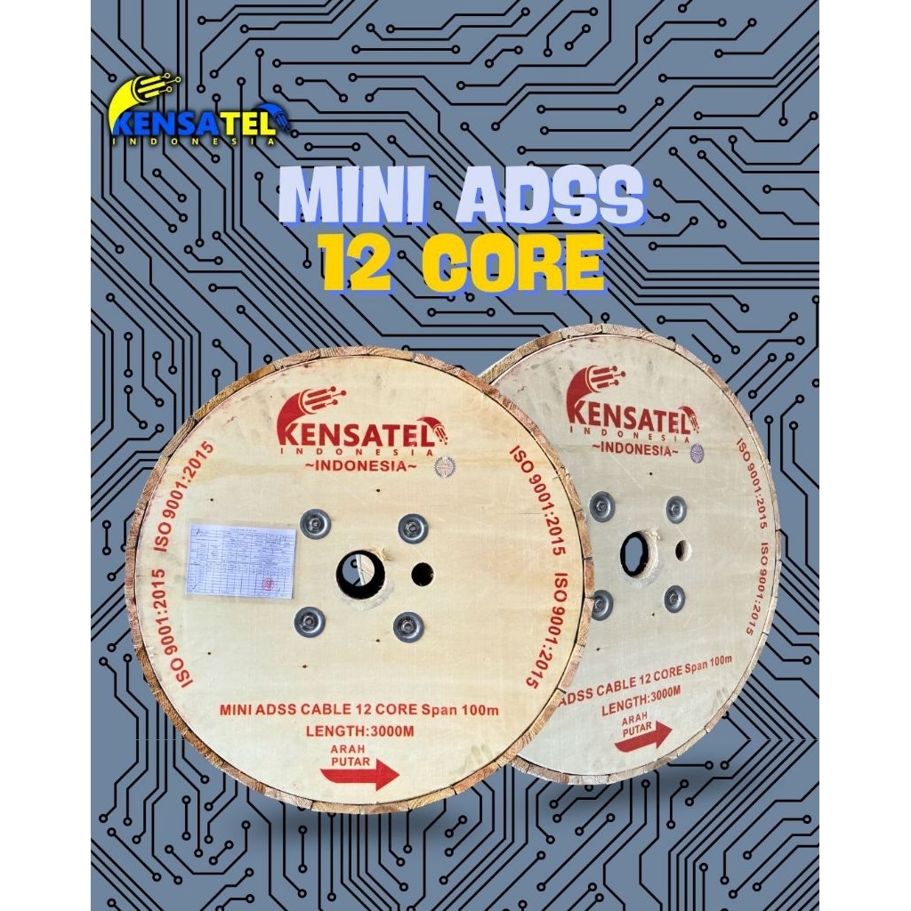 kabel FO 12 core mini adss  kensatel