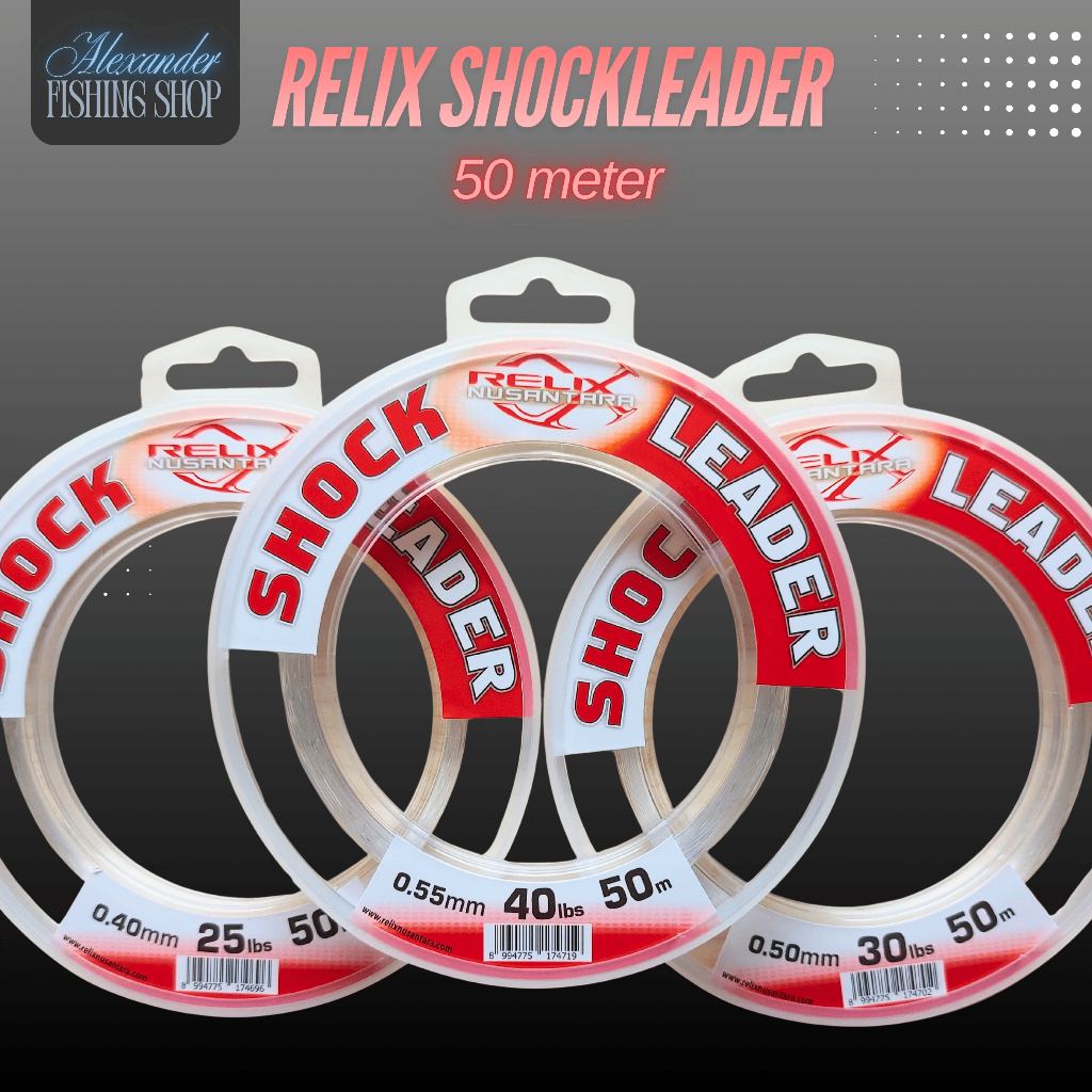 Leader Relix Nusantara Shock Leader 50 Meter | Shock Leader Relix Nusantara 50 Meter