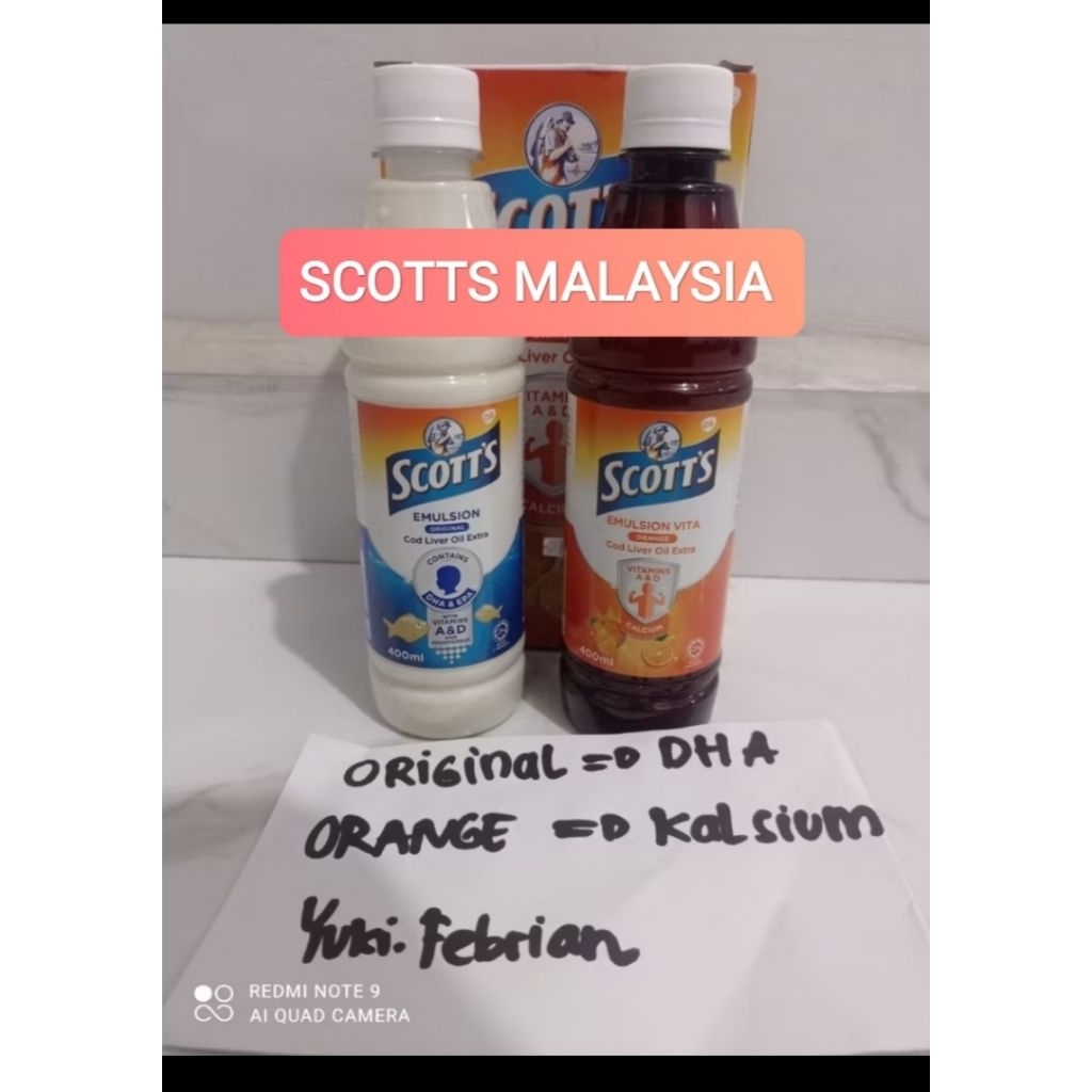 Scott's Scott Emulsion 400 ML