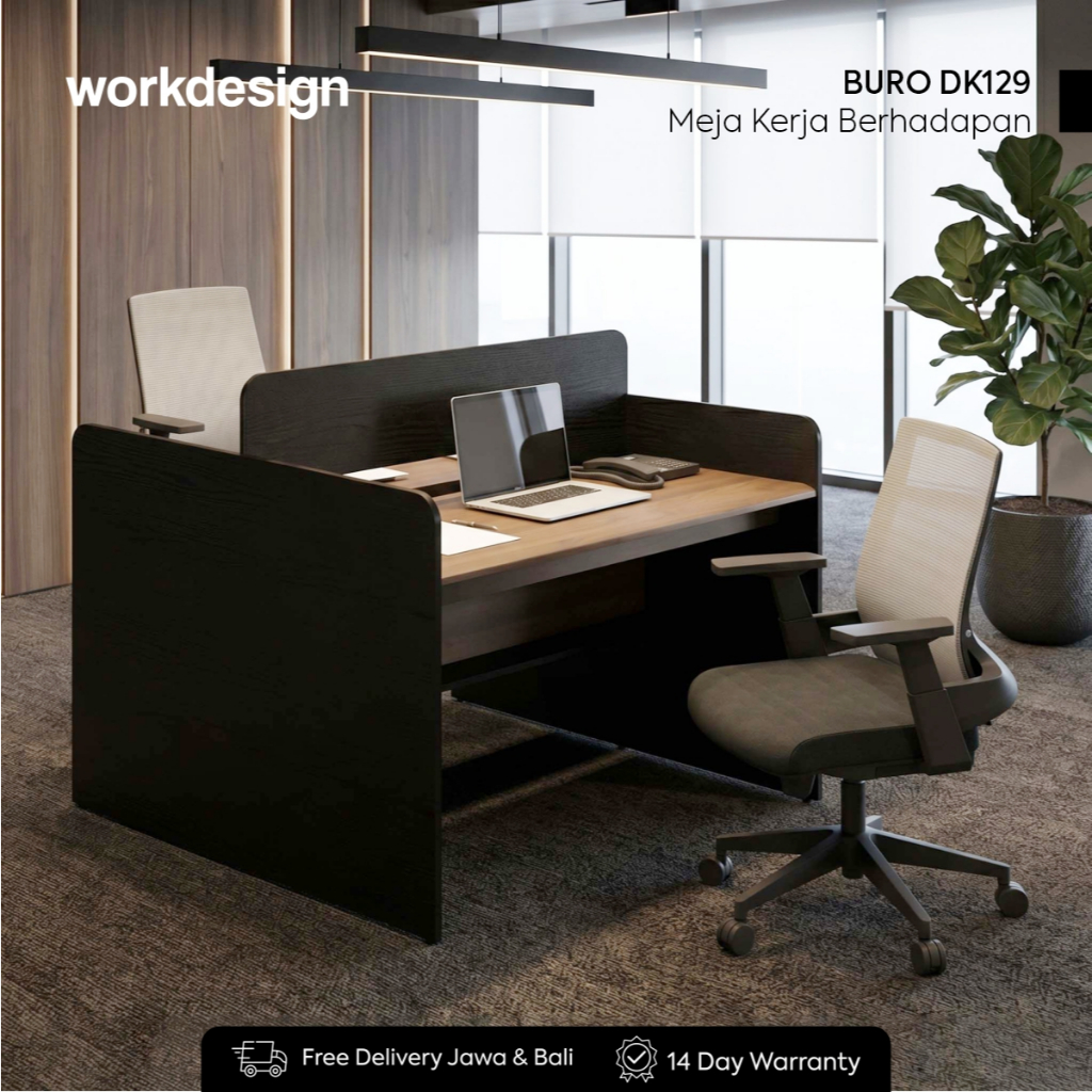 Workdesign Buro DK129 Meja Kerja / Meja Kantor / Meja Kerja Partisi
