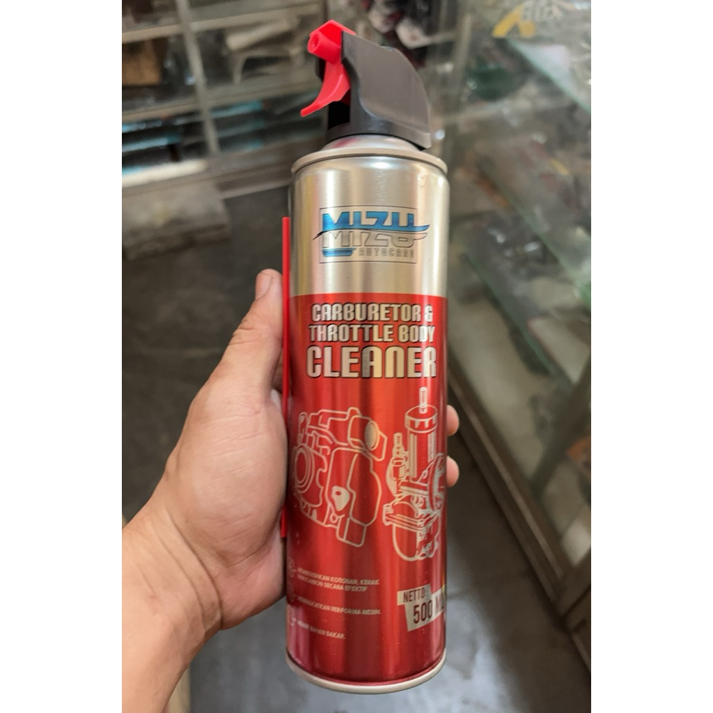 Carbu Ceaner Burgari / MiZu ) Burgari Carb Cleaner 500 ML / Pembersih Karbu Cleaner / Carburator Cle