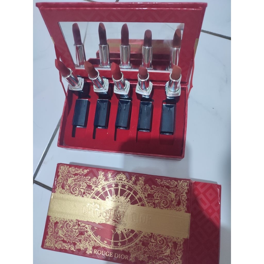 ROUGE DIOR MINI SIZE EDISI CNY LUNAR 2025 isi 5 pcs